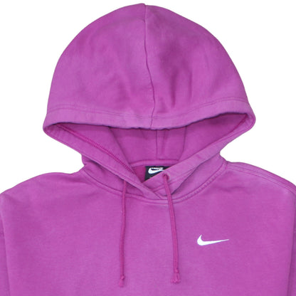 Womens UK Size M Nike Pink Pullover Hoodie