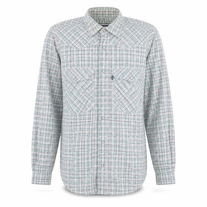Levi's Men's Green Check Long Sleeve Western Shirt Size S