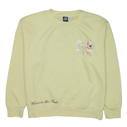 Womens UK Size S Primark Yellow Pullover Sweatshirt