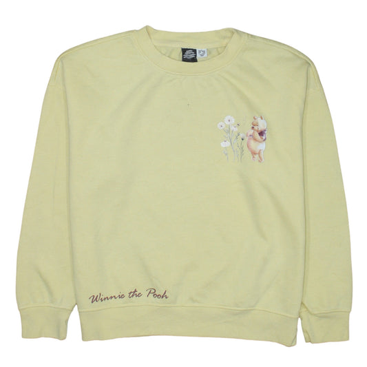 Womens UK Size S Primark Yellow Pullover Sweatshirt