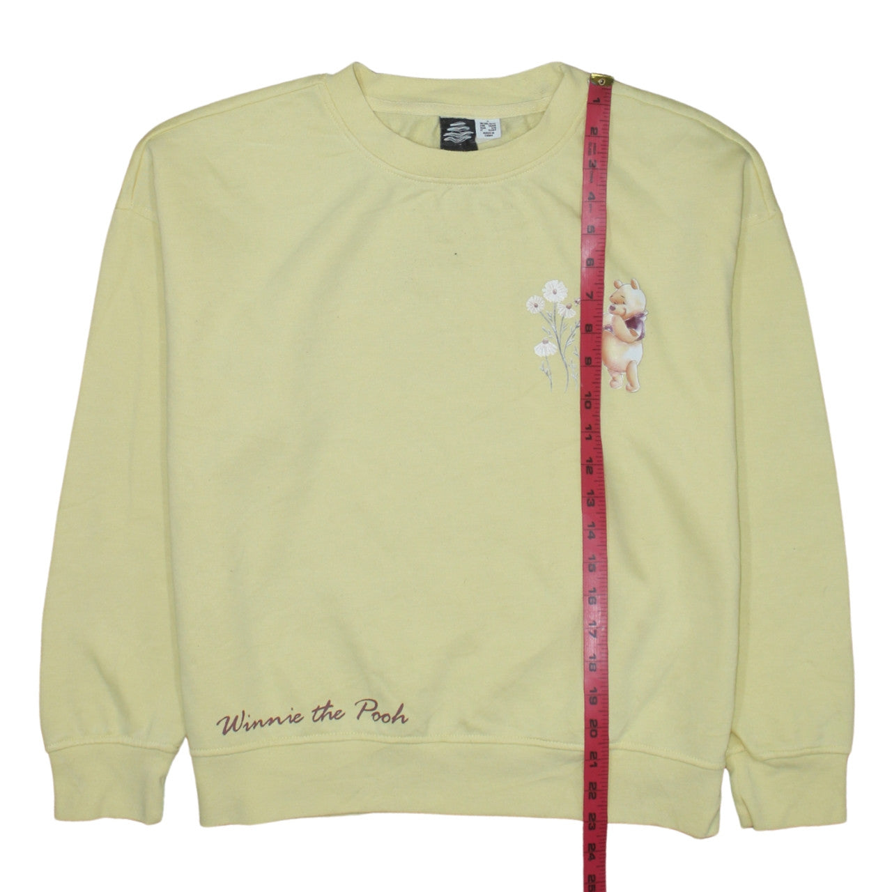 Womens UK Size S Primark Yellow Pullover Sweatshirt