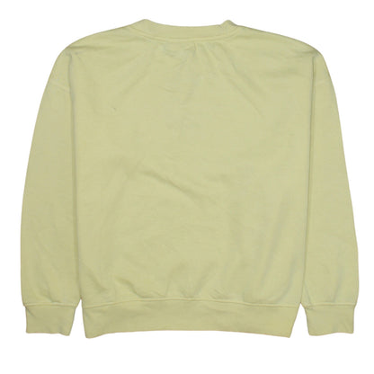 Womens UK Size S Primark Yellow Pullover Sweatshirt