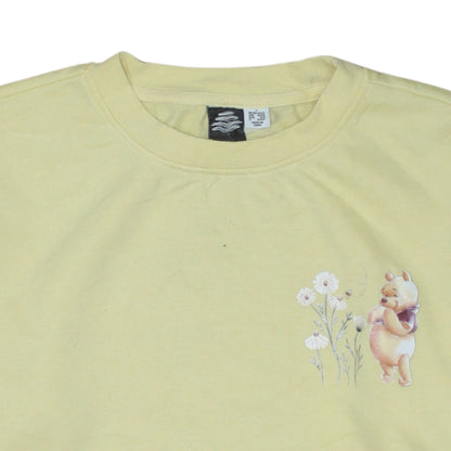 Womens UK Size S Primark Yellow Pullover Sweatshirt