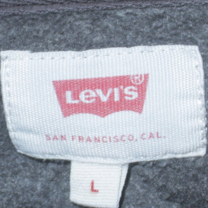 Mens UK Size L Levi's Grey Pullover Sweatshirt