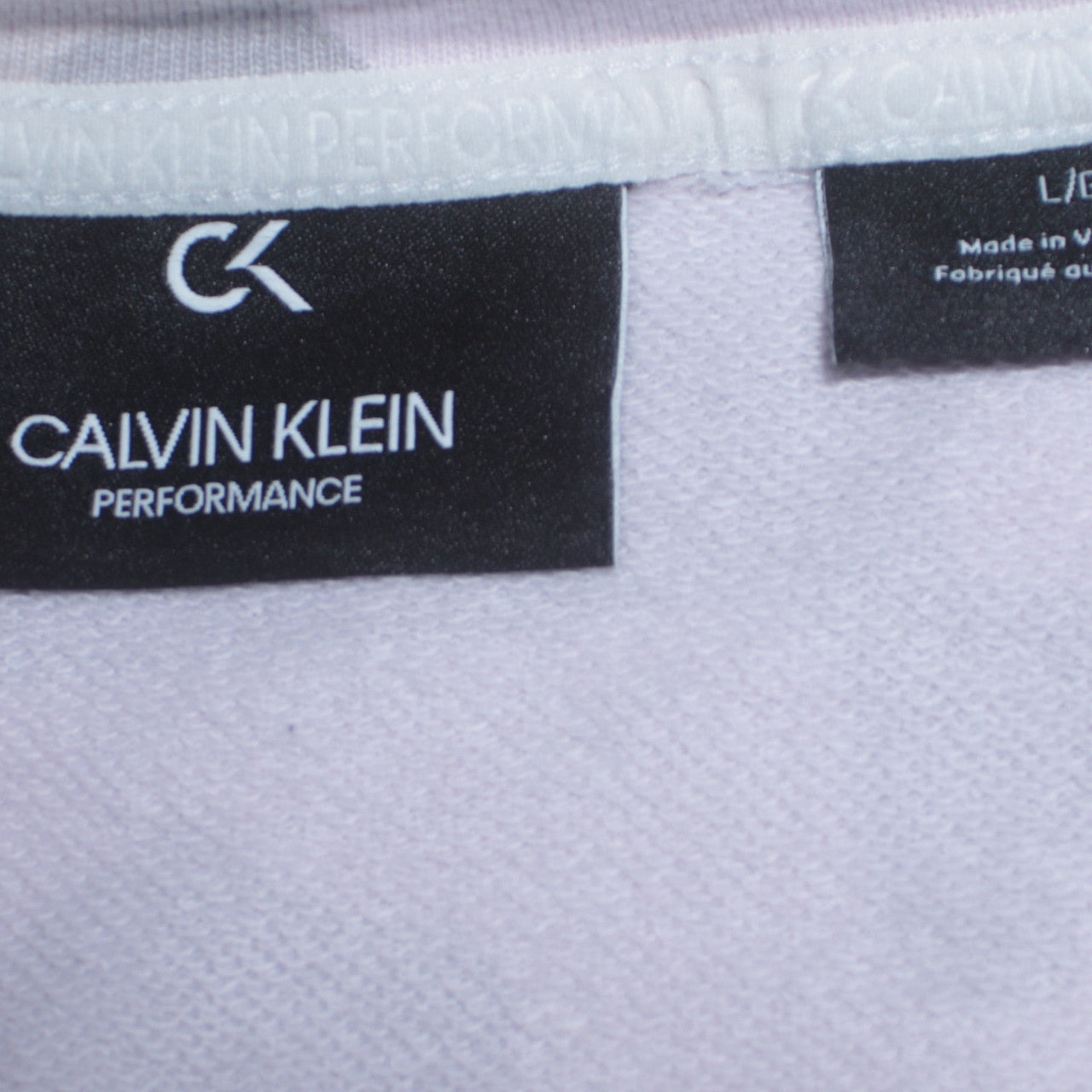 Womens UK Size L Calvin Klein Grey Pullover Sweatshirt