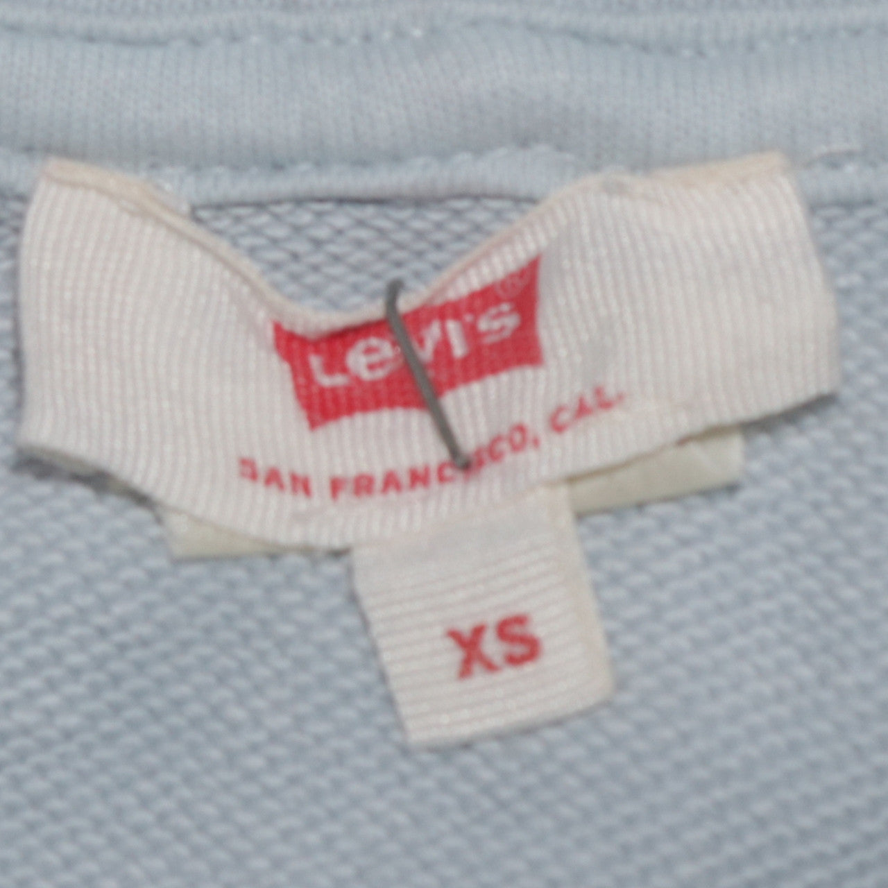 Womens UK Size XS Levi's Blue Pullover Hoodie
