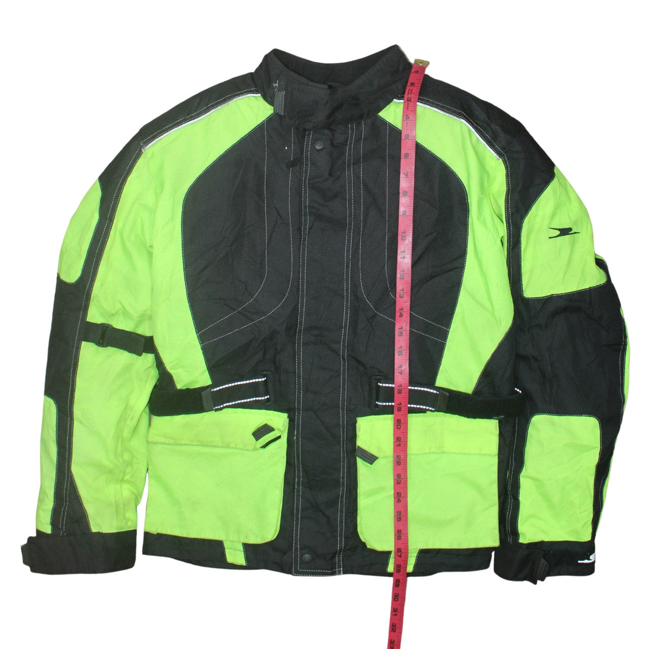 Mens UK Size 3XL Fasthouse Green Motorcycle Jacket