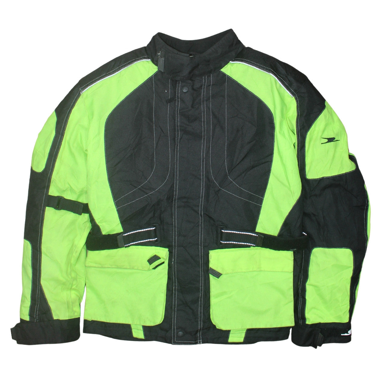 Mens UK Size 3XL Fasthouse Green Motorcycle Jacket