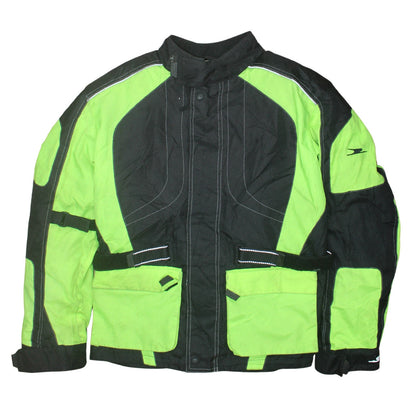 Mens UK Size 3XL Fasthouse Green Motorcycle Jacket