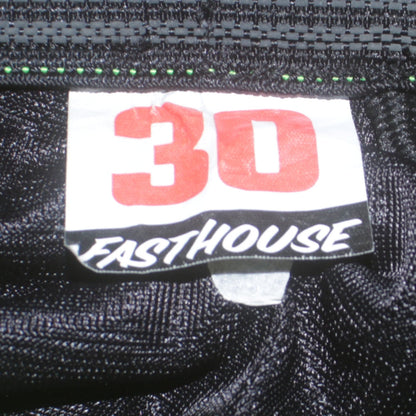 Mens UK Size 3XL Fasthouse Green Motorcycle Jacket