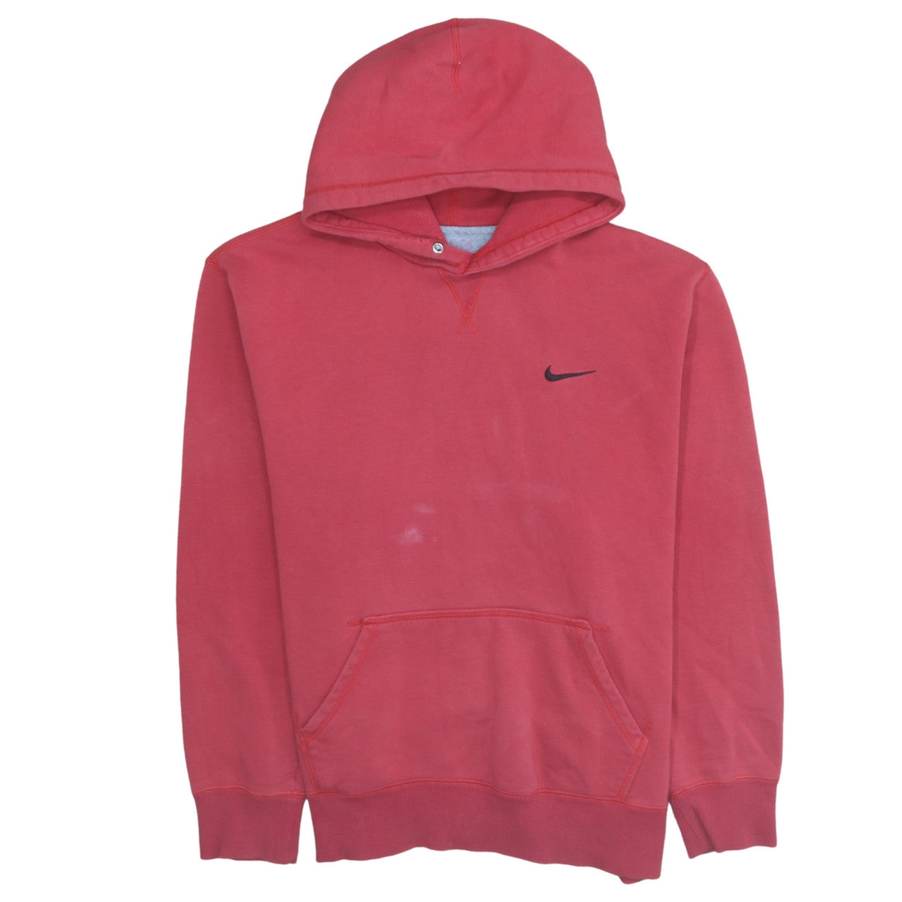 Mens UK Size XL Nike Red Pullover Hoodie