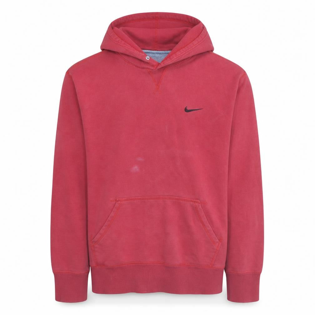 Mens UK Size XL Nike Red Pullover Hoodie