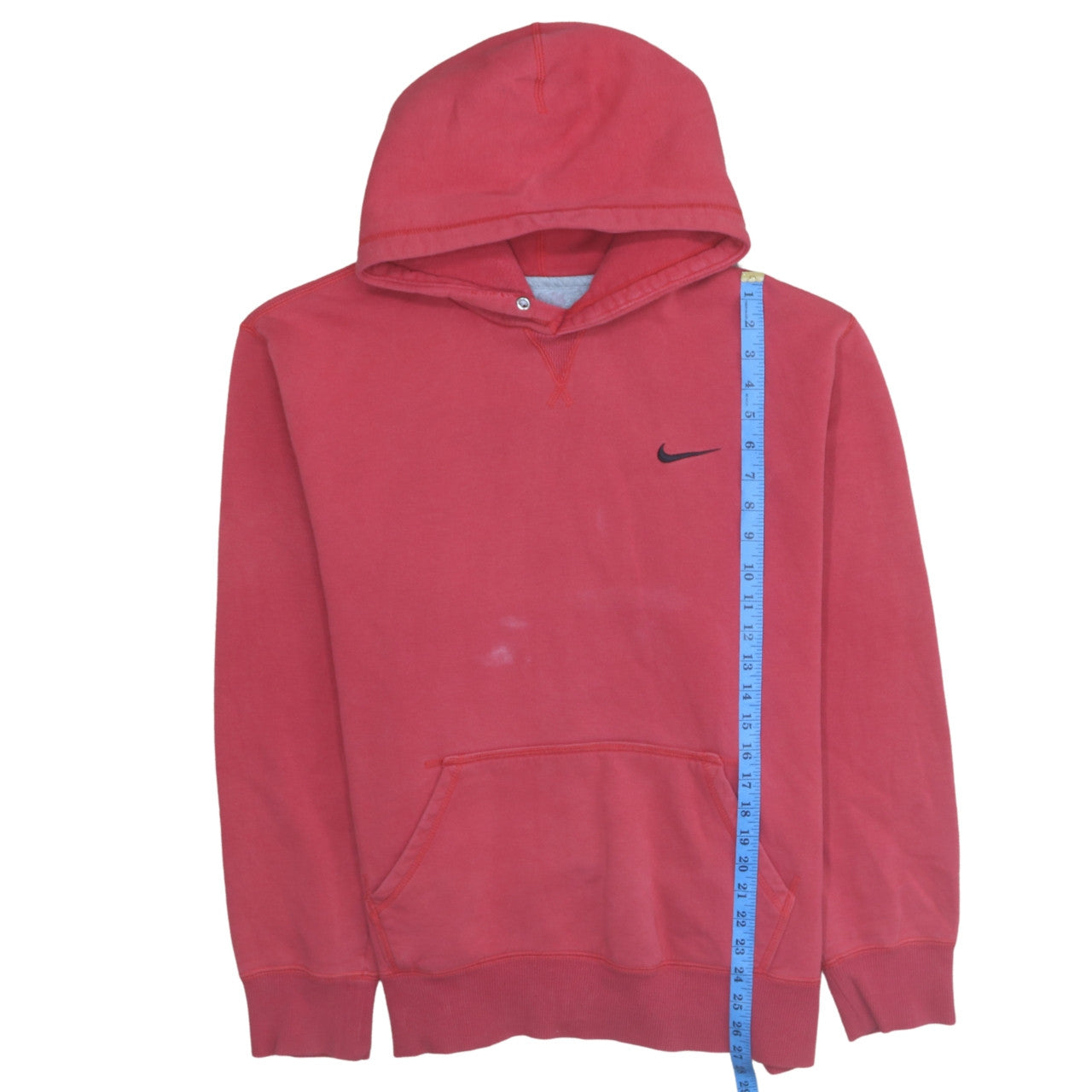 Mens UK Size XL Nike Red Pullover Hoodie
