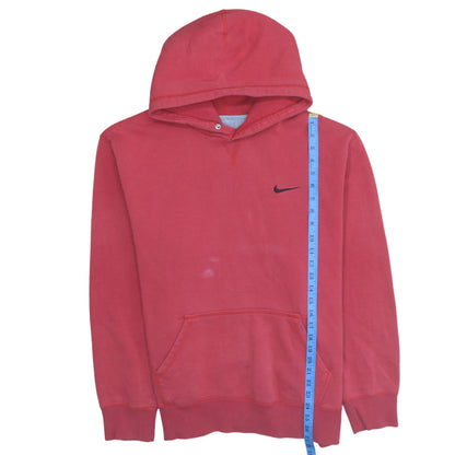 Mens UK Size XL Nike Red Pullover Hoodie