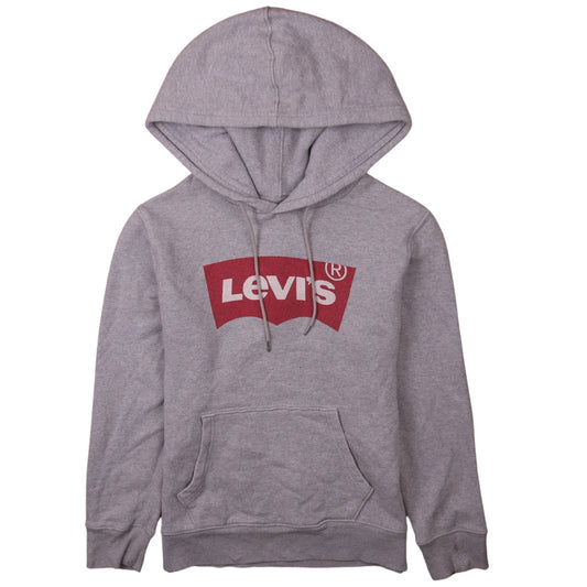Mens UK Size XS Levi's Grey Pullover Hoodie