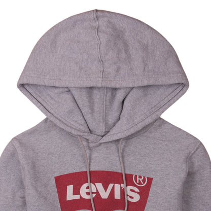 Mens UK Size XS Levi's Grey Pullover Hoodie