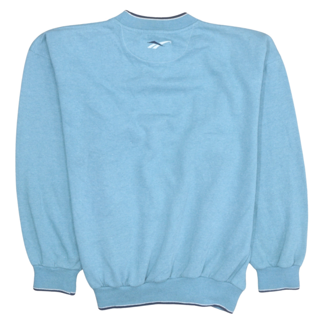 Womens UK Size M Reebok Blue Pullover Sweatshirt