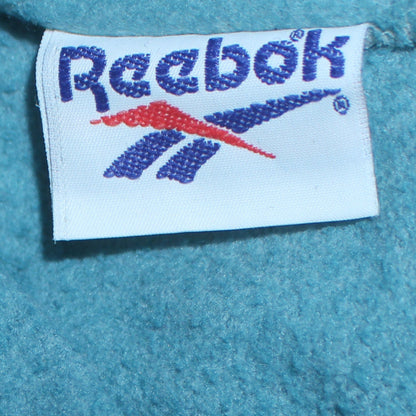 Womens UK Size M Reebok Blue Pullover Sweatshirt