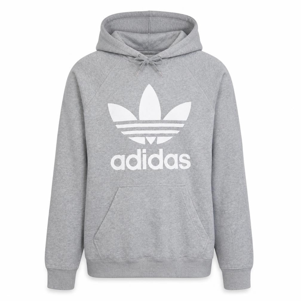 Mens UK Size S adidas Grey Pullover Hoodie
