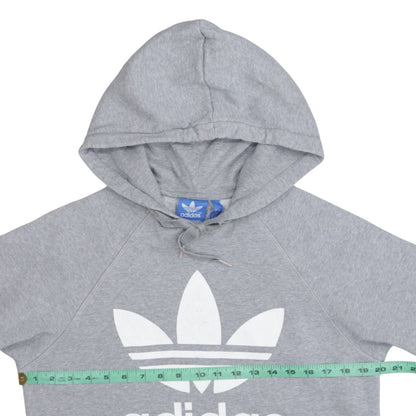 Mens UK Size S adidas Grey Pullover Hoodie