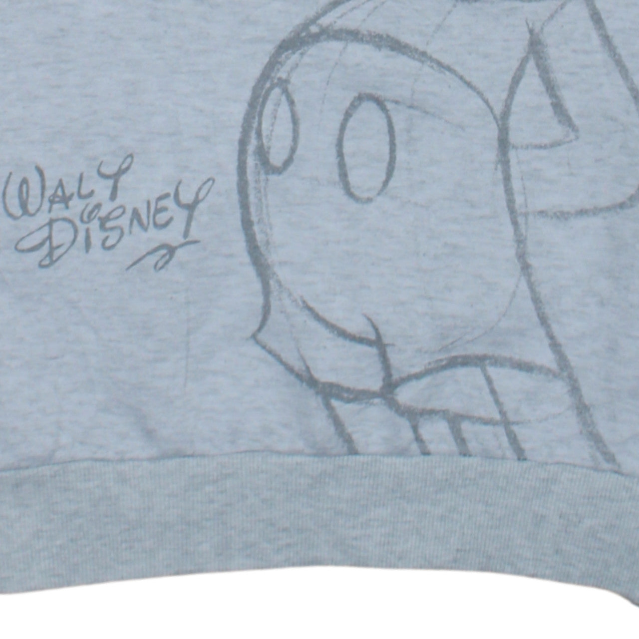 Womens UK Size 2XS Disney Grey Pullover Sweatshirt