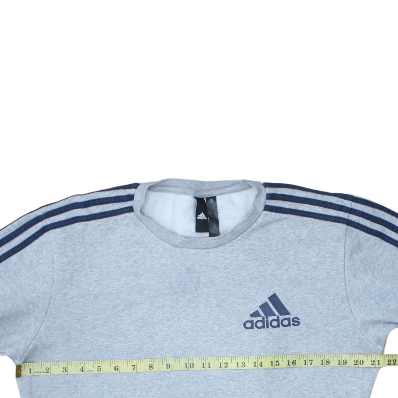 Mens UK Size S adidas Grey Pullover Sweatshirt