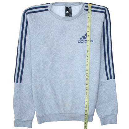 Mens UK Size S adidas Grey Pullover Sweatshirt