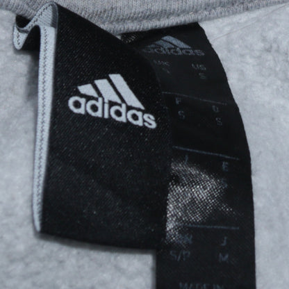 Mens UK Size S adidas Grey Pullover Sweatshirt