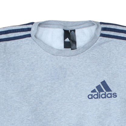 Mens UK Size S adidas Grey Pullover Sweatshirt