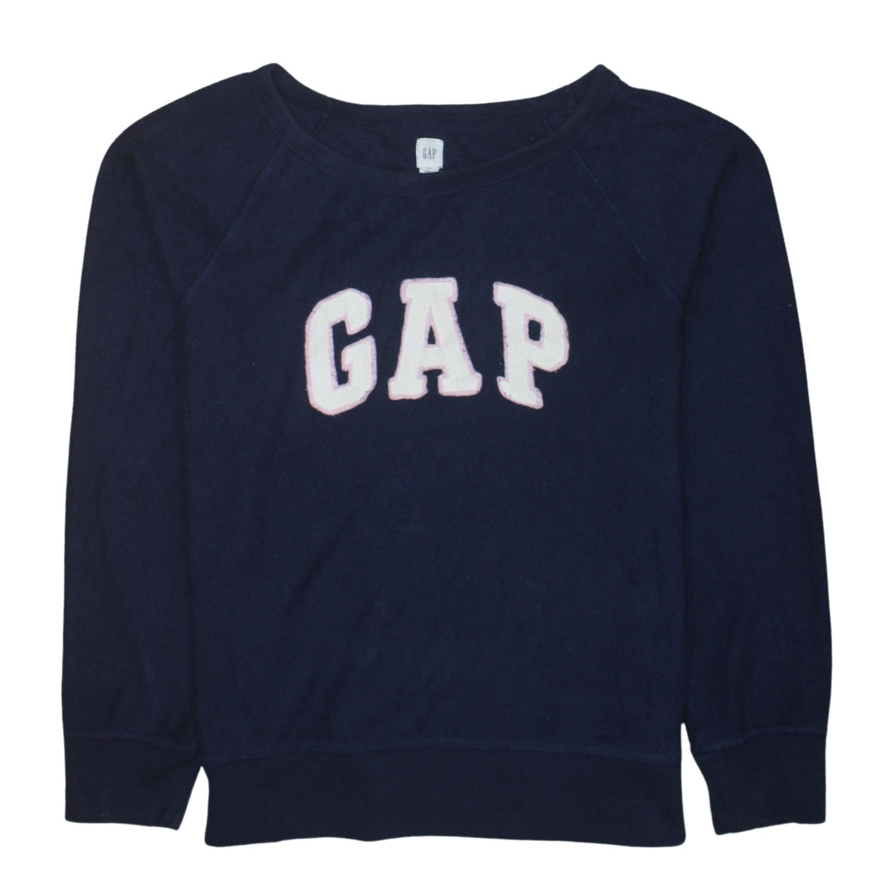 Womens UK Size M Gap Blue Pullover Sweatshirt