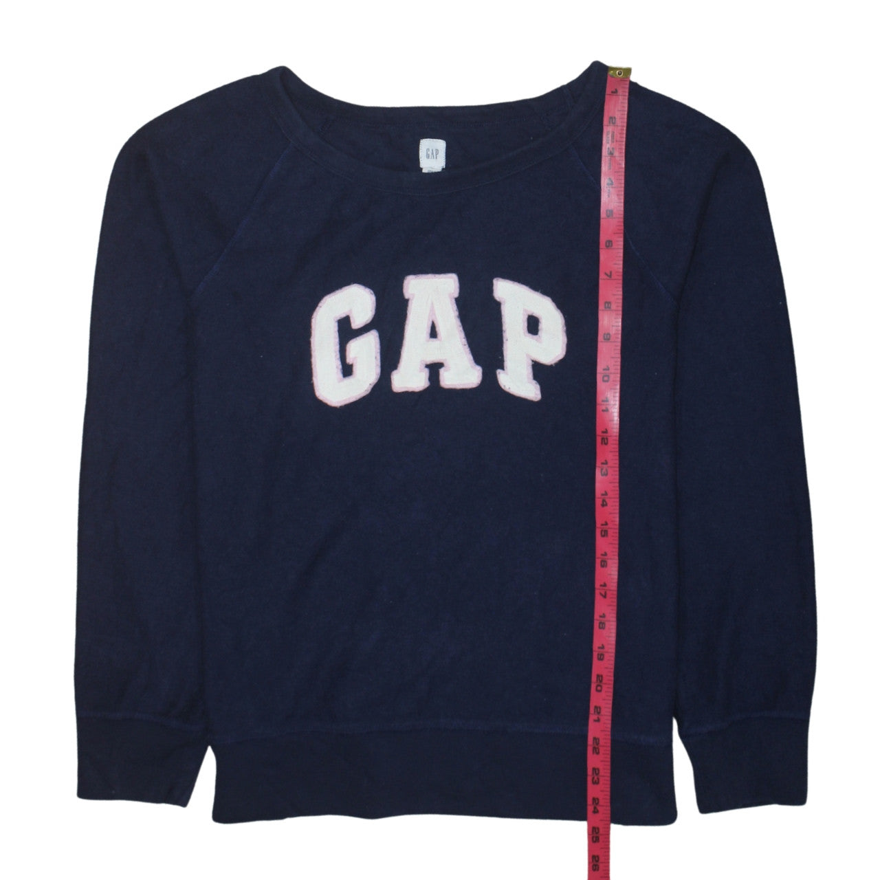 Womens UK Size M Gap Blue Pullover Sweatshirt