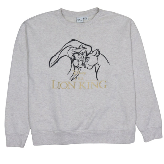 Womens UK Size L Disney Grey Pullover Sweatshirt