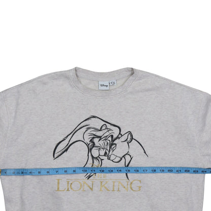 Womens UK Size L Disney Grey Pullover Sweatshirt
