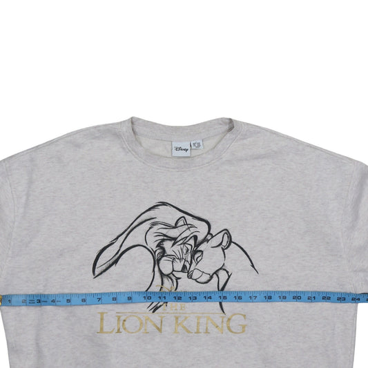 Womens UK Size L Disney Grey Pullover Sweatshirt