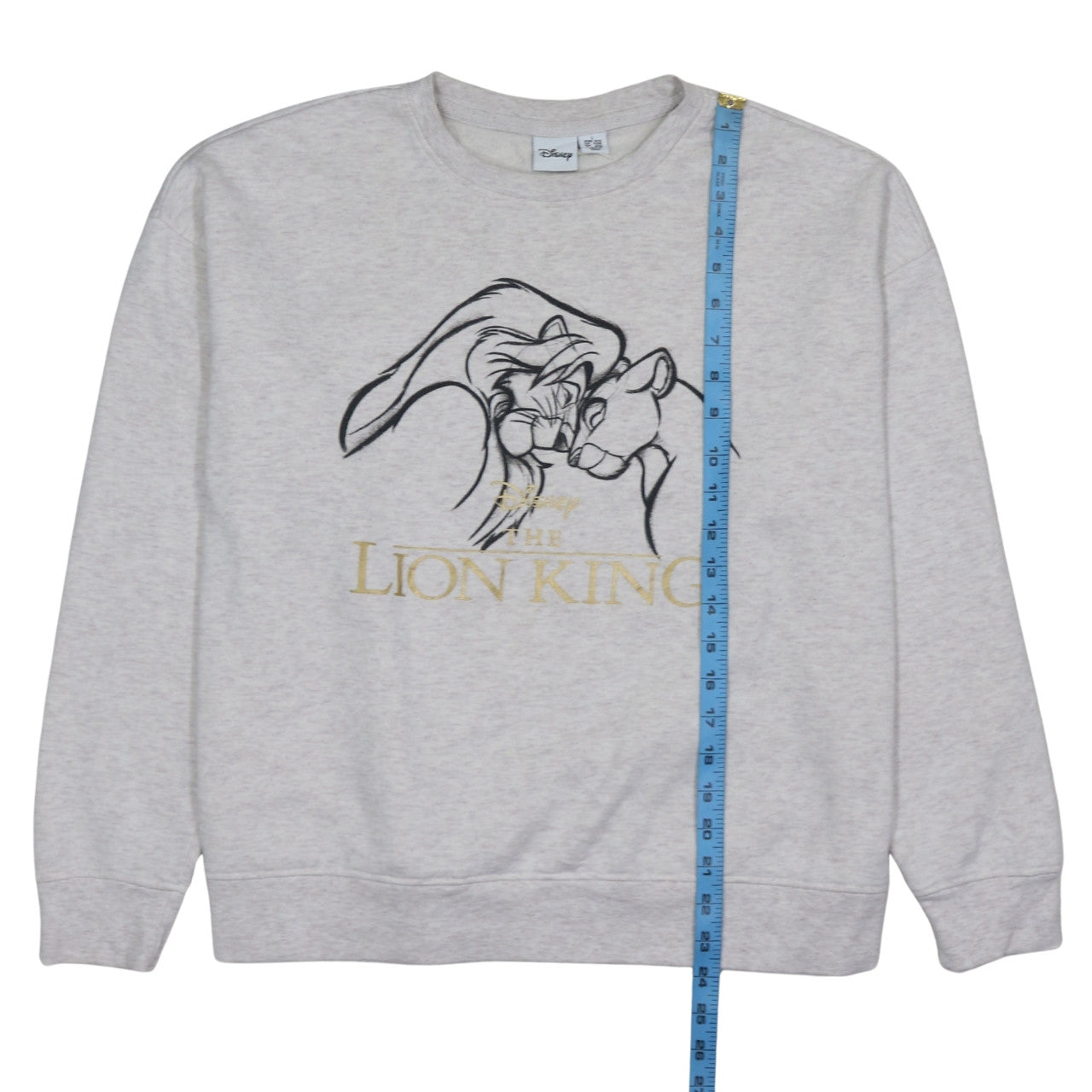 Womens UK Size L Disney Grey Pullover Sweatshirt