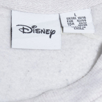 Womens UK Size L Disney Grey Pullover Sweatshirt