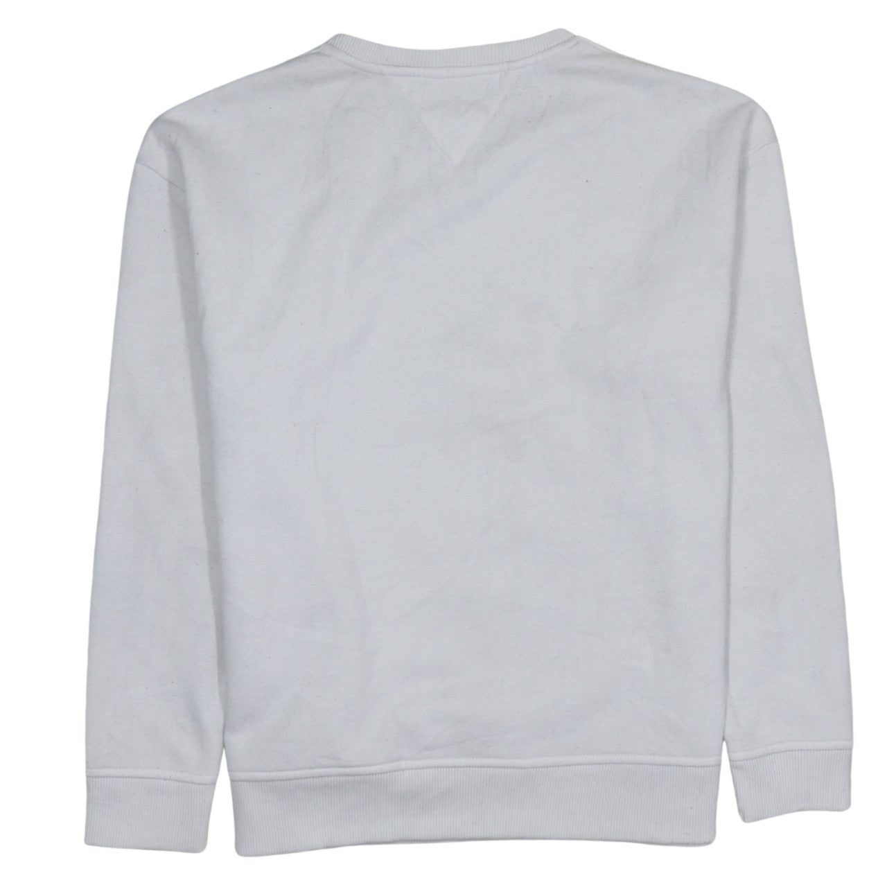 Womens UK Size S Tommy Jeans White Pullover Sweatshirt