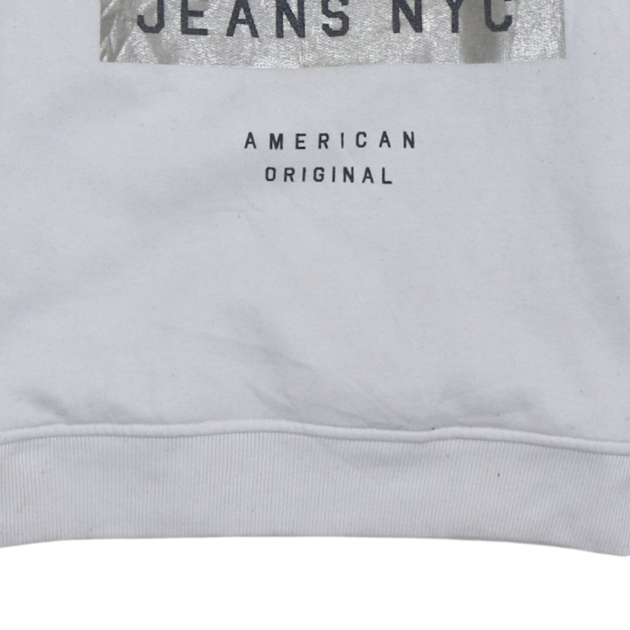 Womens UK Size S Tommy Jeans White Pullover Sweatshirt