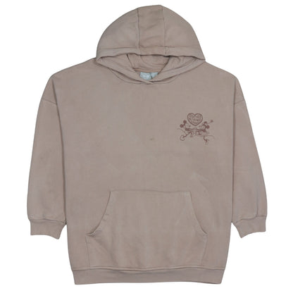 Womens UK Size M Primark Beige Pullover Hoodie