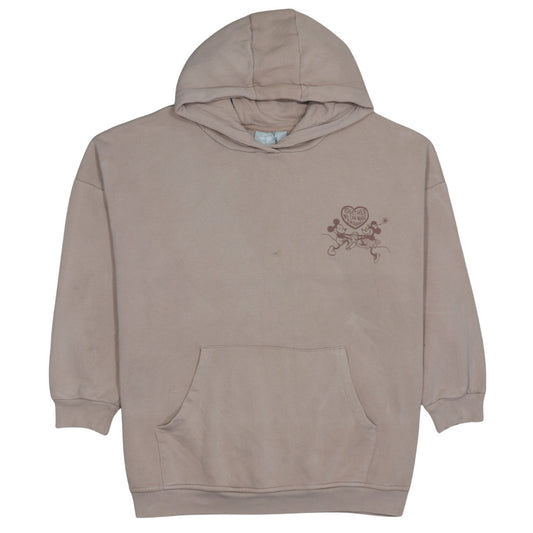 Womens UK Size M Primark Beige Pullover Hoodie
