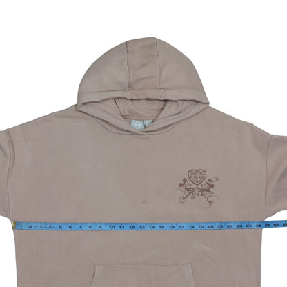 Womens UK Size M Primark Beige Pullover Hoodie