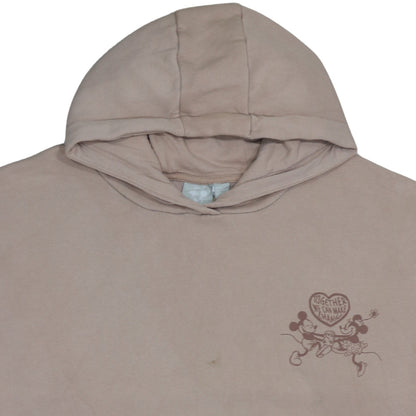 Womens UK Size M Primark Beige Pullover Hoodie