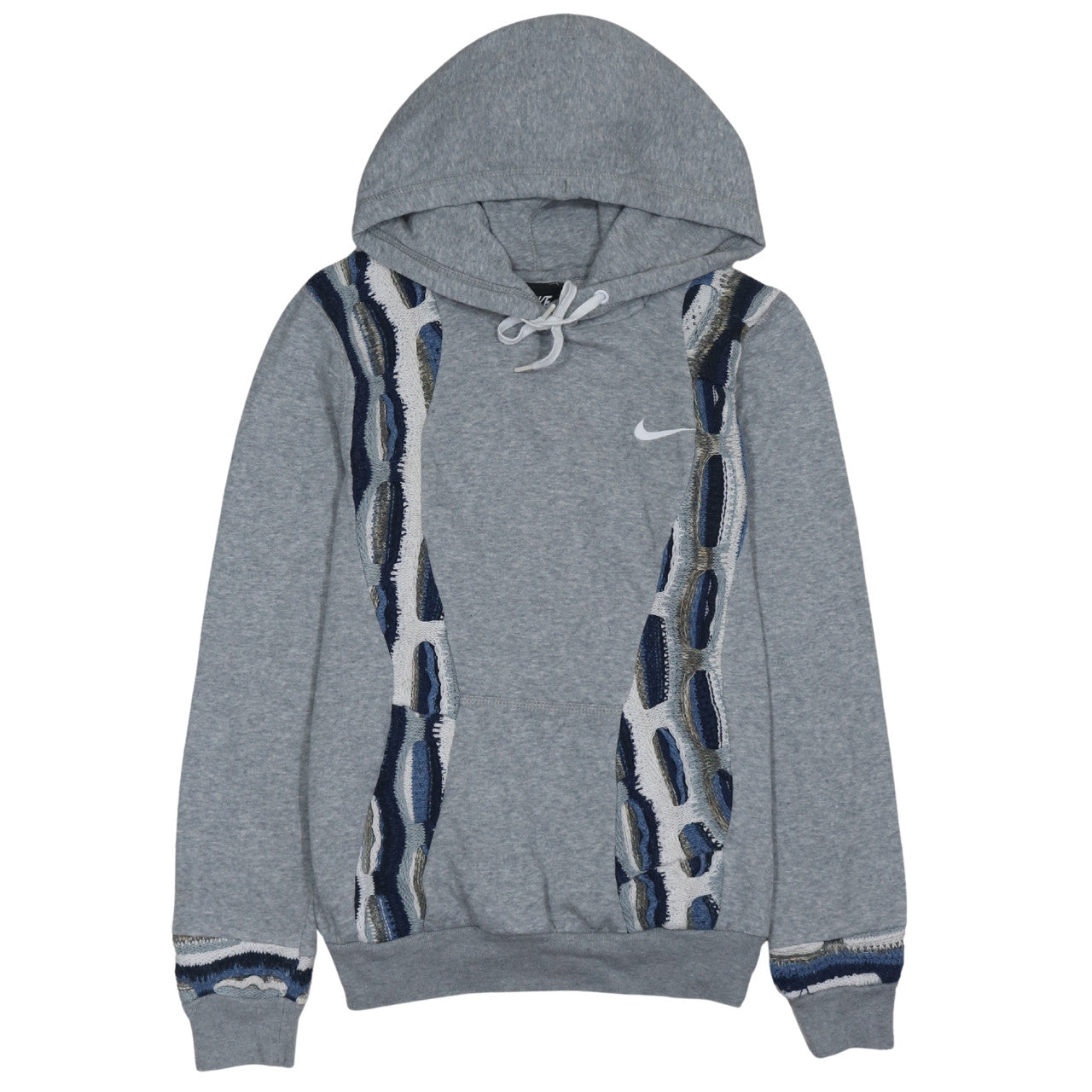 Womens UK Size S Nike Grey Pullover Hoodie