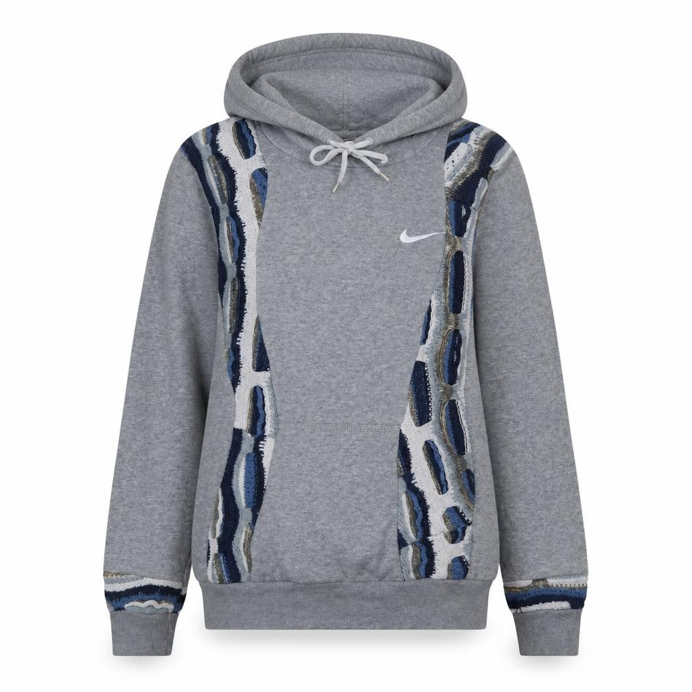 Womens UK Size S Nike Grey Pullover Hoodie