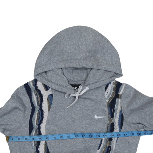 Womens UK Size S Nike Grey Pullover Hoodie