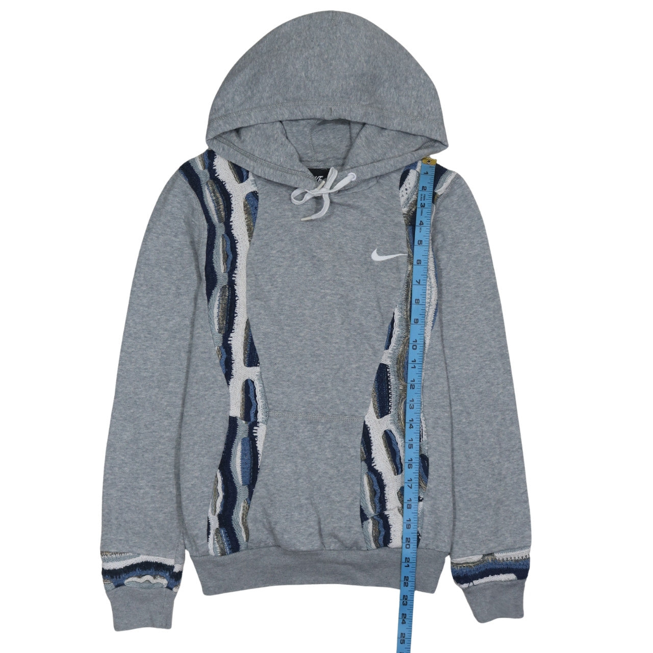 Womens UK Size S Nike Grey Pullover Hoodie