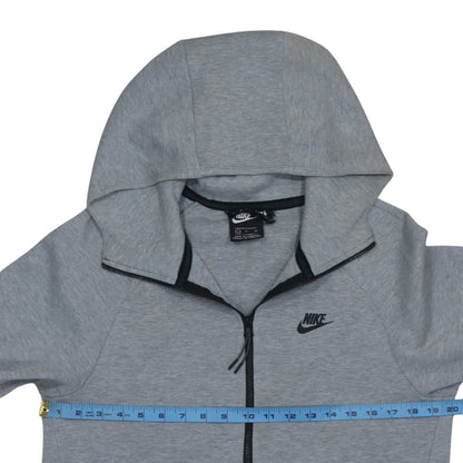 Mens UK Size S Nike Grey Full Zip Hoodie