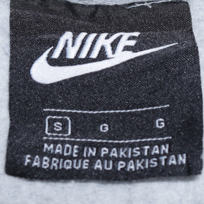 Mens UK Size S Nike Grey Full Zip Hoodie