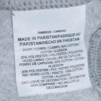 Mens UK Size S Nike Grey Full Zip Hoodie