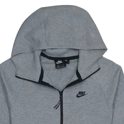 Mens UK Size S Nike Grey Full Zip Hoodie